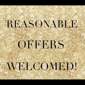 Keyword **REASONABLE** Make me an offer!